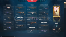 TR BIÇAK VANDAL PHANTOM 16 SKİNLİ HESAP