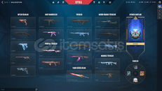 BIÇAK VANDAL PHANTOM 17 SKİNLİ DOLU HESAP