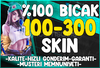 ❤️[BIÇAKLI] %100 100-300 SKİN HESAP⭐