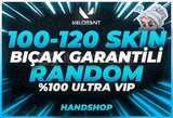 ⭐[BIÇAKLI] %100 100-300 SKİN RANDOM ULTRA VİP+⭐