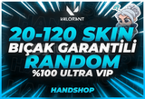 ⭐[BIÇAKLI] %100 20-120 SKİN RANDOM ULTRA VİP+⭐