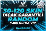 ⭐[BIÇAKLI] %100 30-120 SKİN RANDOM ULTRA VİP+⭐