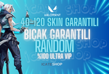 ⭐[BIÇAKLI] %100 40-120 SKİN RANDOM ULTRA VİP+⭐