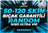 ⭐[BIÇAKLI] %100 50-120 SKİN RANDOM ULTRA VİP+⭐