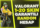 ⭐[BIÇAKLI] %100TR 1-20 SKİN GARANTİLİ RANDOM⭐ 