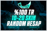 ⭐[BIÇAKLI] %100TR 10-20 SKİN GARANTİLİ RANDOM⭐