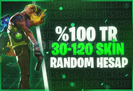 [BIÇAKLI] %100TR 30-120 SKİN GARANTİLİ RANDOM⭐