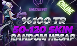 [BIÇAKLI] %100TR 50-120 SKİN GARANTİLİ RANDOM⭐