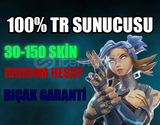 ⭐[BIÇAKLI] %100TR 30-150 SKİN GARANTİLİ RANDOM⭐