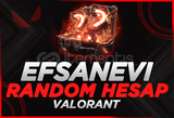 ⭐[VIP STOK] EFSANEVİ VALORANT RANDOM HESAP⭐