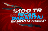 [BIÇAKLI] 20-120 SKİN %100TR VALORANT RANDOM