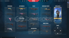 ⭐BIÇAKLI +3 VANDAL TERTEMİZ SMURF HESAP⭐