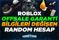  ⚡ BİLGİ DEĞİŞEN | ROBLOX OFFSALE HESAP 