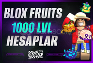 ⭐Bilgileri Değişen 1000 LVL Blox Fruit Hesap