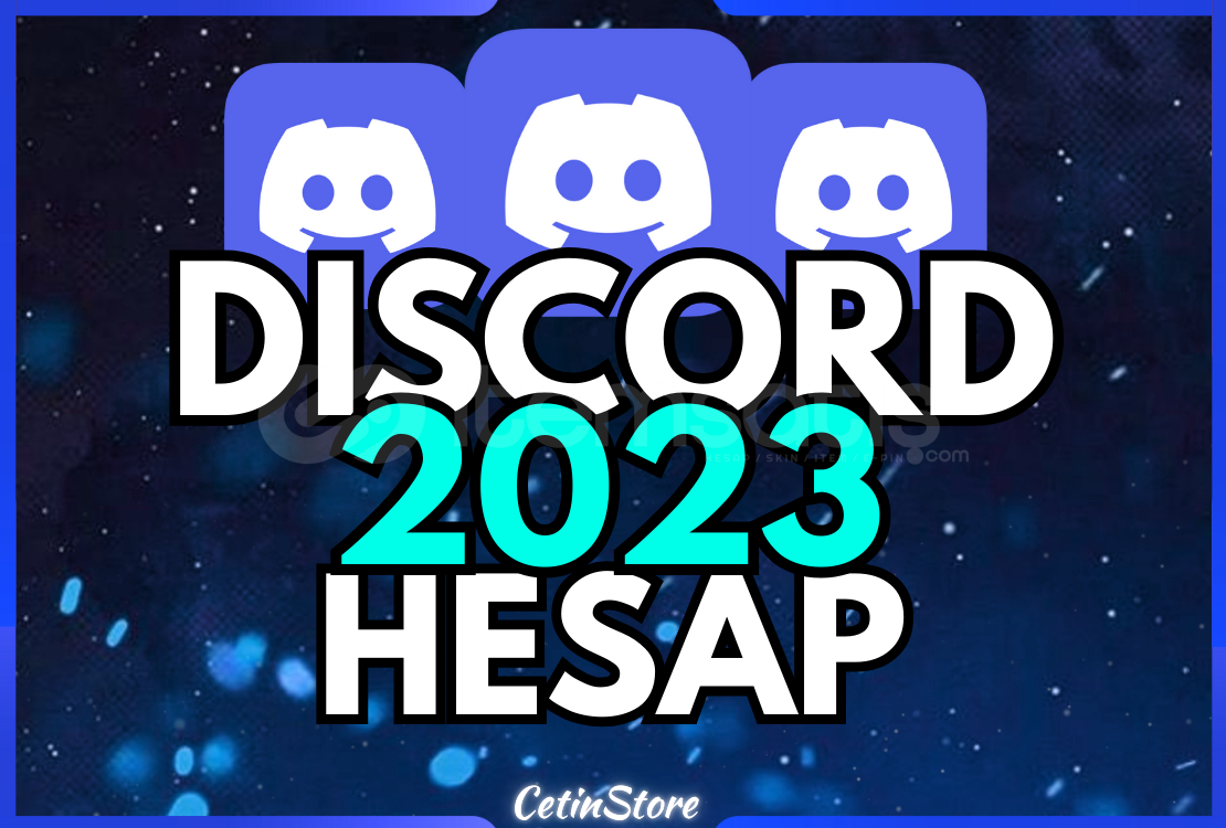⭐️BİLGİLERİ DEĞİŞEN 2023 DİSCORD HESAP⭐️ ⭐️BİLGİLERİ DEĞİŞEN 2023 DİSCORD HESAP⭐️