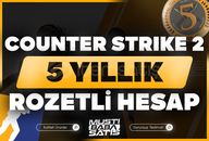 ⭐(Bilgileri Değişen) 5 Yıllık Rozetli Hesaplar