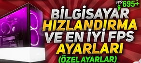 Bilgisayar Hızlandırma & Garantili & Yüksek FPS