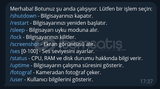 Bilgisayarı telegramdan kontrol et (telefondan)