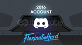 ⭐ [Bilgisi Değişen] Discord 2016 Hesap