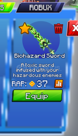 BİOHAZARD SWORD (EN UCUZ)