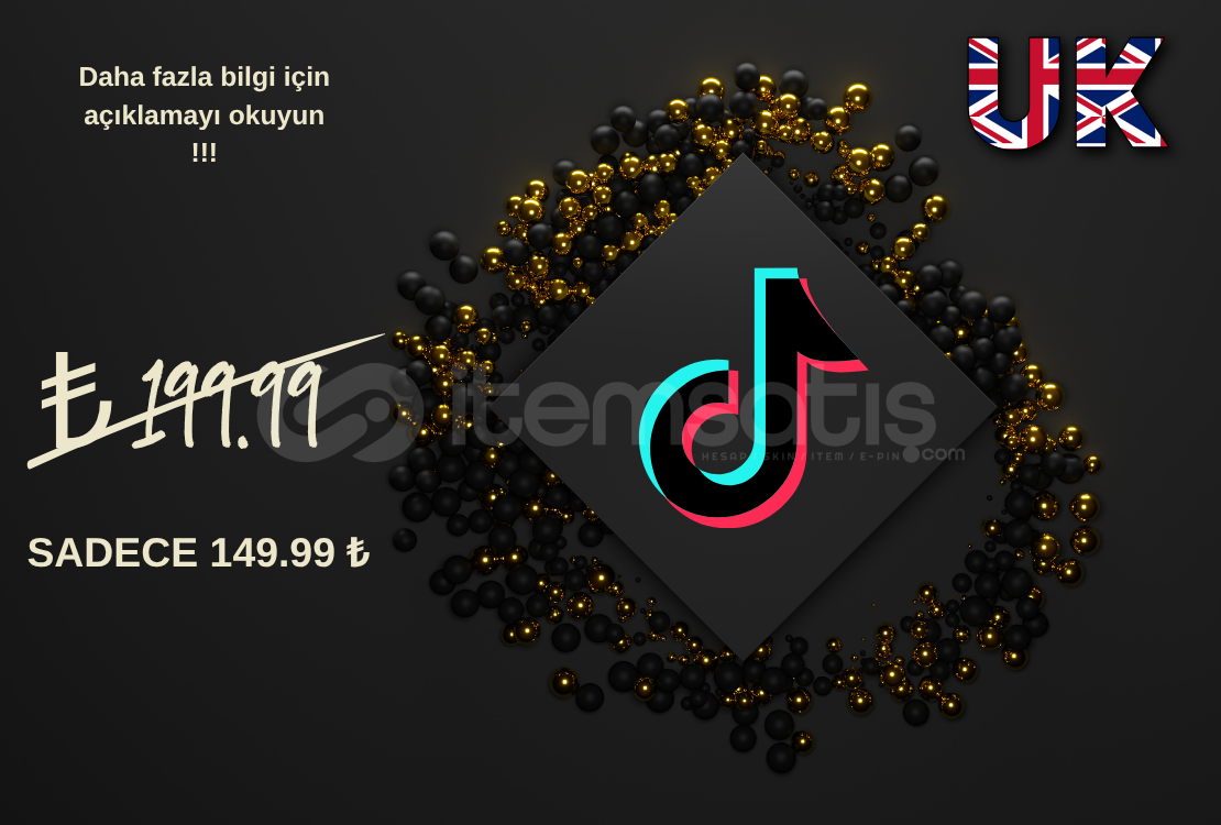 BİRLEŞİK KRALLIK KAYITLI TikTok HESABI SIFIR BİRLEŞİK KRALLIK KAYITLI TikTok HESABI SIFIR