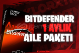 BitDefender Family Pack 1 Aylık