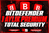 BitDefender Total Security 1 Aylık Hesap