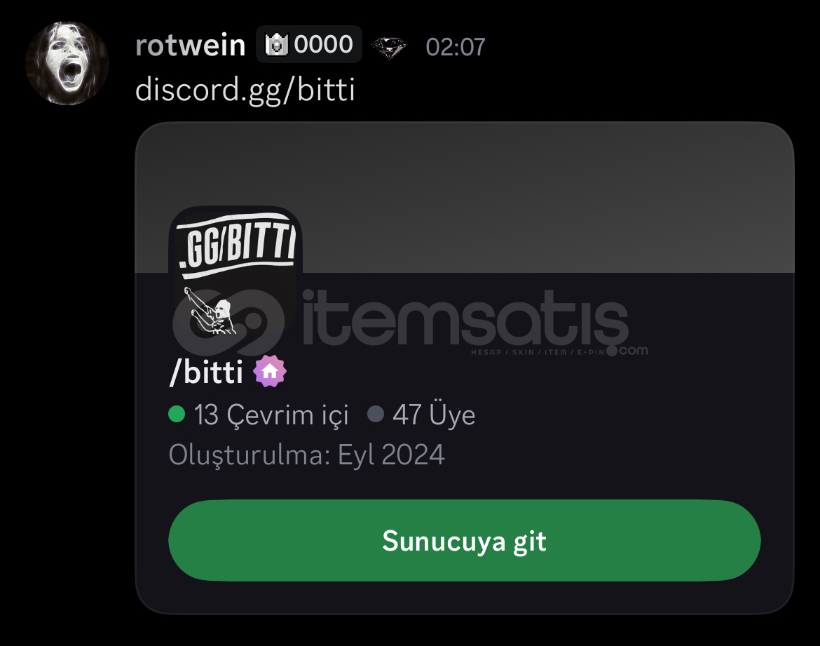 /bitti sunucu urlsi /bitti sunucu urlsi