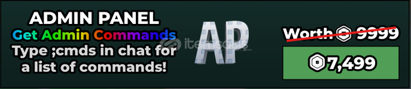 [BLACK FRIDAY] Steal a Brainrot Admin Panel