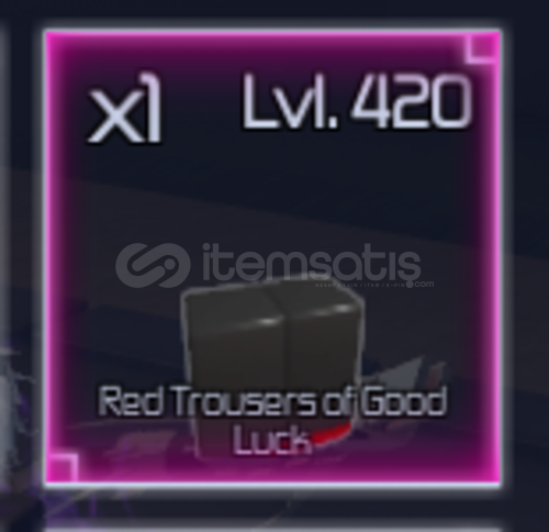Red Trousers Of Good Luck - Jujutsu Infinite  Red Trousers Of Good Luck - Jujutsu Infinite
