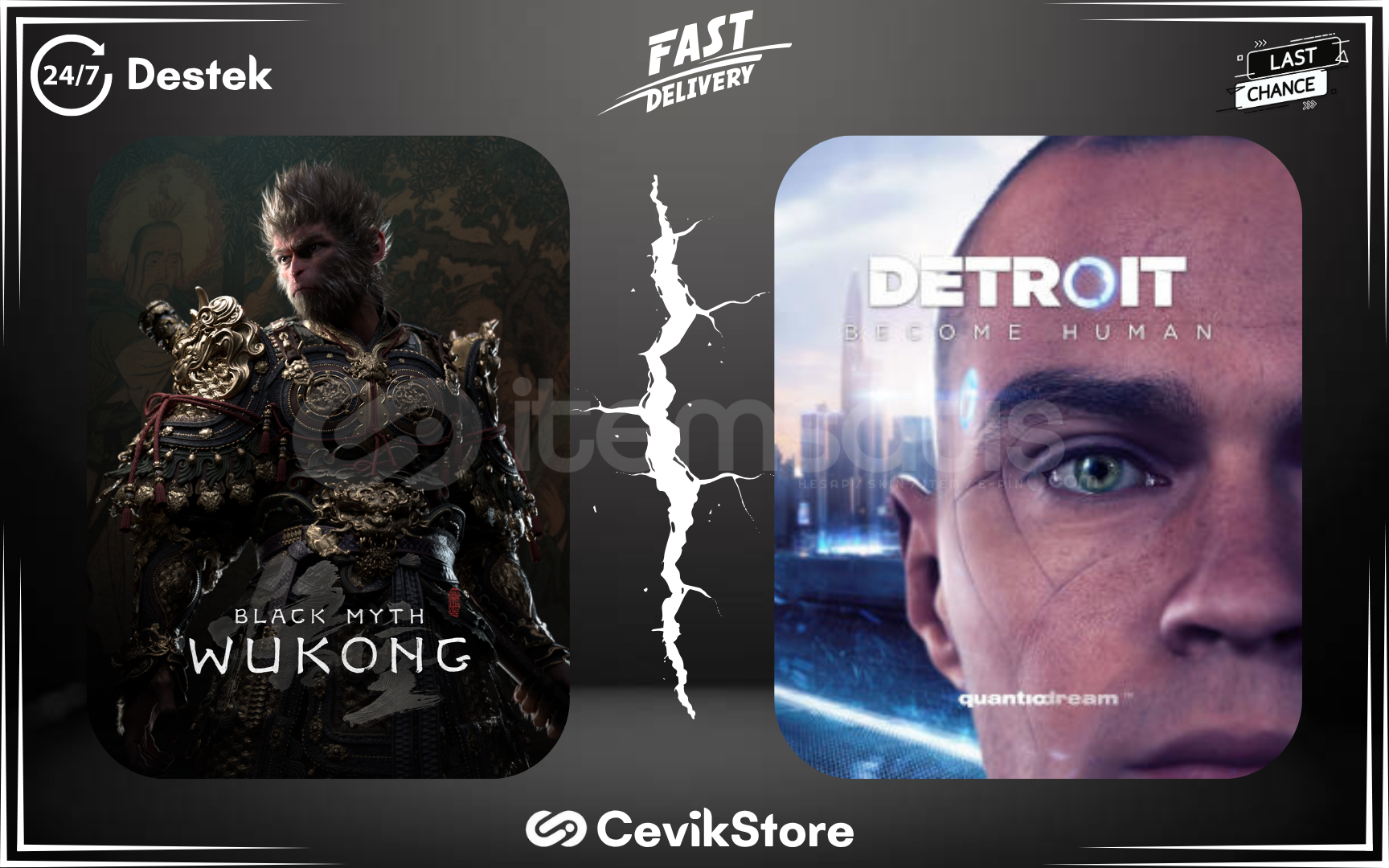 ⭐Black Myth Wukong + Detroit Become Human⭐ ⭐Black Myth Wukong + Detroit Become Human⭐