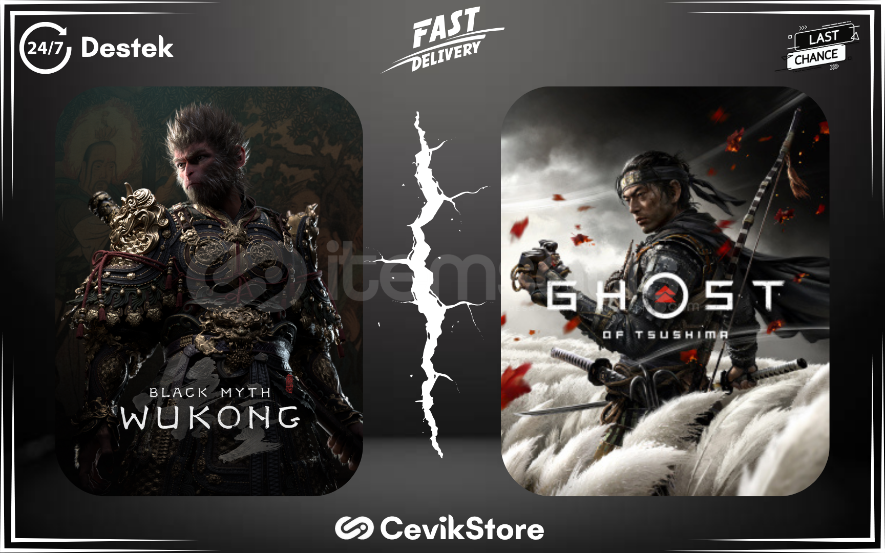 ⭐Black Myth Wukong + Ghost Of Tsushima⭐ ⭐Black Myth Wukong + Ghost Of Tsushima⭐
