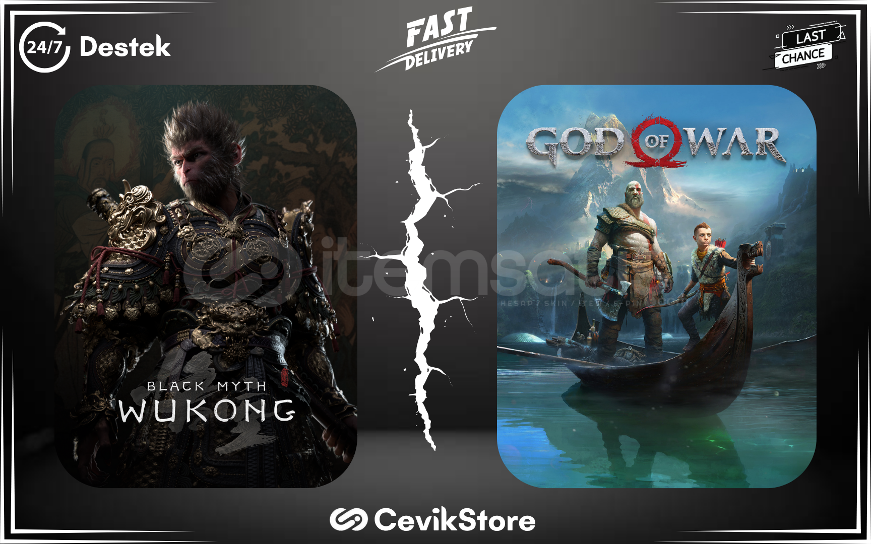 ⭐Black Myth Wukong + God Of War⭐ ⭐Black Myth Wukong + God Of War⭐