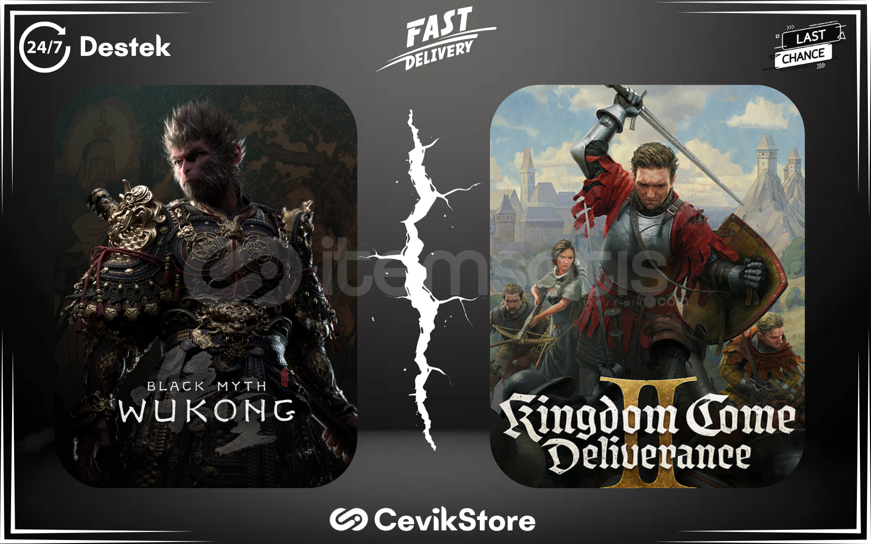 ⭐Black Myth Wukong + Kingdom Come Deliverance 2 ⭐Black Myth Wukong + Kingdom Come Deliverance 2