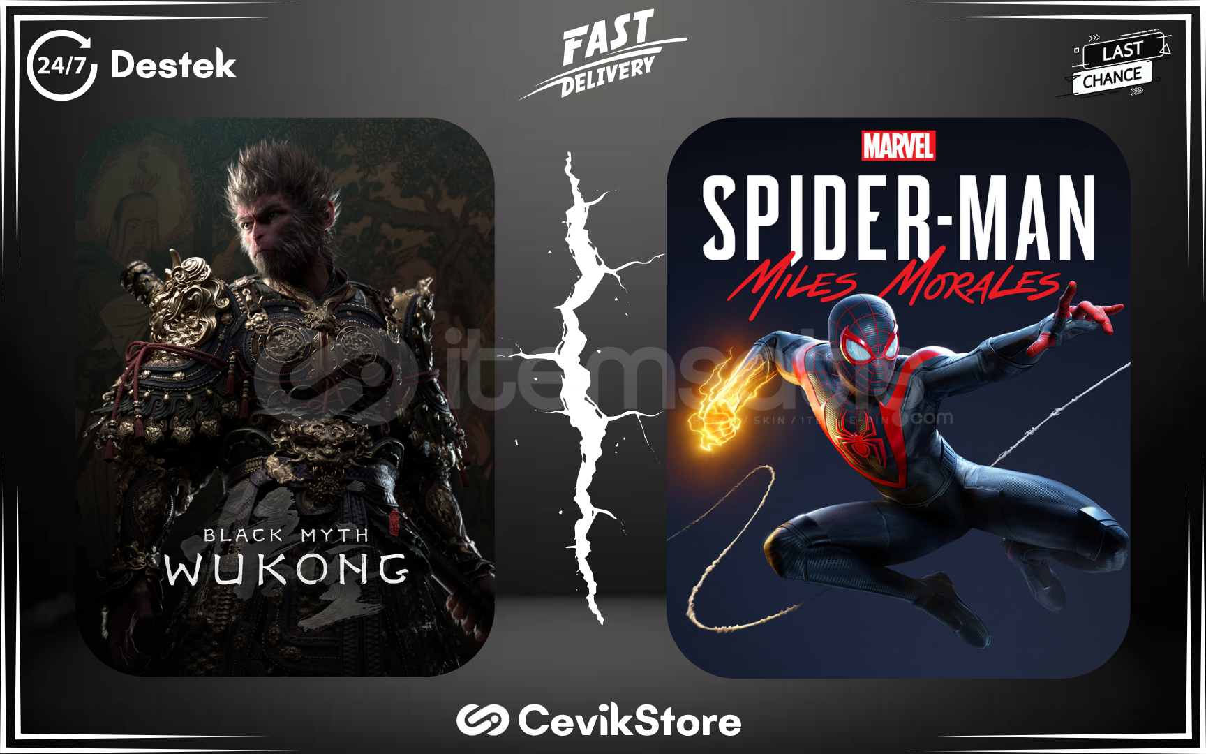 ⭐Black Myth Wukong + Spiderman Miles Morales⭐ ⭐Black Myth Wukong + Spiderman Miles Morales⭐