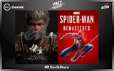 ⭐️Black Myth Wukong + Spiderman Remastered⭐️