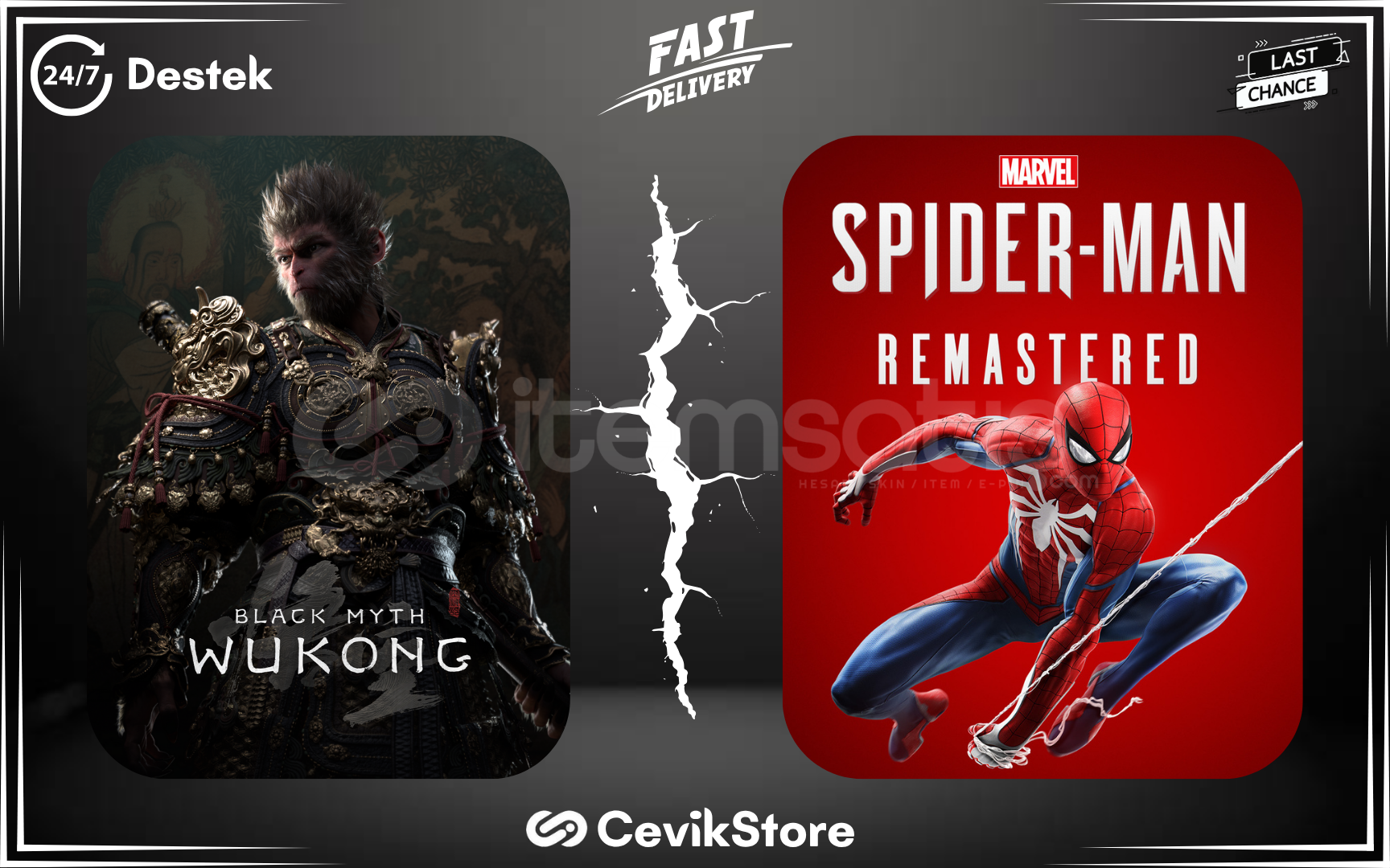 ⭐Black Myth Wukong + Spiderman Remastered⭐ ⭐Black Myth Wukong + Spiderman Remastered⭐