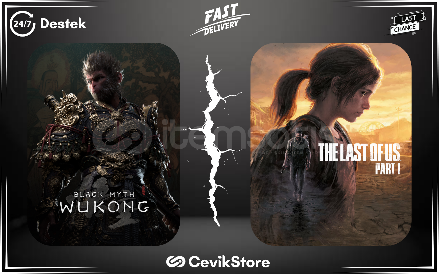 ⭐Black Myth Wukong + The Last Of Us Part 1⭐ ⭐Black Myth Wukong + The Last Of Us Part 1⭐