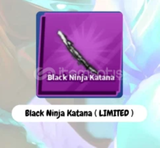 Black Ninja Katana - Blade Ball