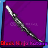 Black Ninja Katana set Blade Ball