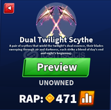 Blad Ball Dual Twilight Scythe