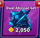 Blade Ball Dual Abyssal Set