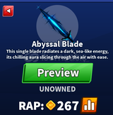 Blade Ball Abyssal Blade