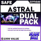Blade Ball Astral Dual Pack