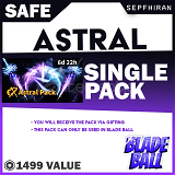 Blade Ball Astral Single Pack