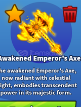 Blade ball Awakened Emperor's Axe