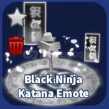 Blade Ball - Black Ninja Katana Emote