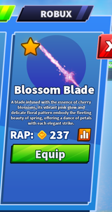 ★ [BLADE BALL] BLOSSOM BLADE ★