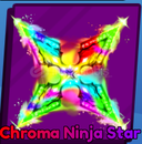 Blade ball Cahroma ninja star 