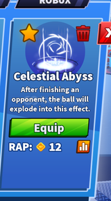 ★ [BLADE BALL] CELESTIAL ABYSS (LIMITED) ★